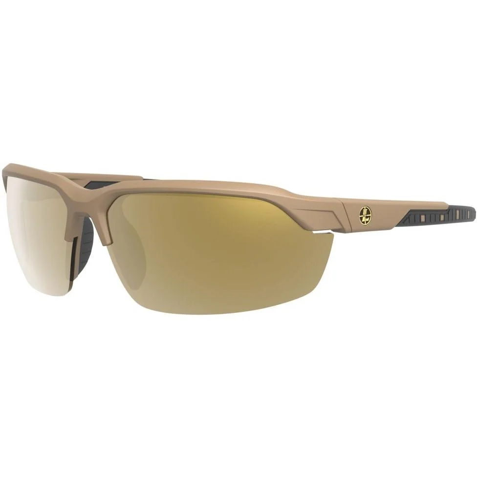 tracer-shooting-glasses-ballistic-protection-primary Leupold & Stevens Inc. Leupold Tracer Shooting Glasses Shadow Tan with 3 Lenses Bronze Mirror/Yellow/Clear