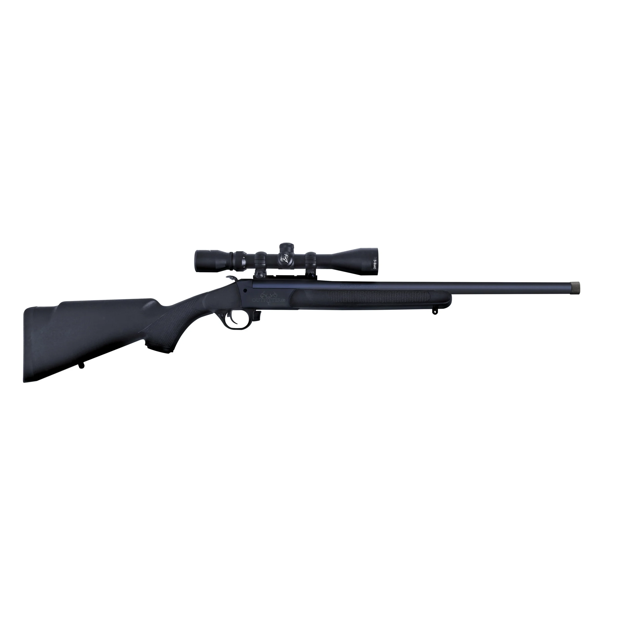 traditions-3-9x40-duplex-scope-mounted-primary-4 Traditions Performance Firearms Traditions Outfitter G3 Rifle 45-70 Govt Single Shot 22" Barrel Synthetic Black Stock Elite