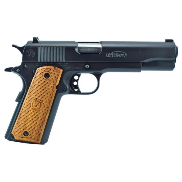TriStar Arms Inc. TriStar American Classic Govt 1911 Handgun 45ACP 8rd Magazine 5" Barrel Black with Wood Grips