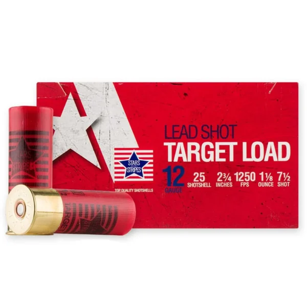 TRZ Trading Inc. TRZ Trading Target Load Shotshells 12 ga 2-3/4" 1-1/8 oz 1250 fps #7.5 25/ct