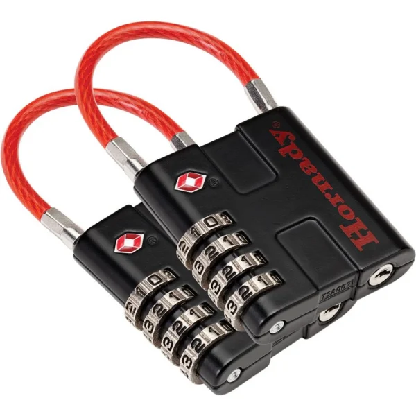 Hornady Reloading Hornady TSA Cable Padlock 2/ct