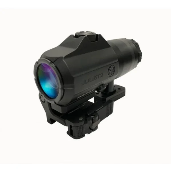 Sig Sauer Juliet3-Micro Magnifier - 3x22mm Push Button with Spacers Black