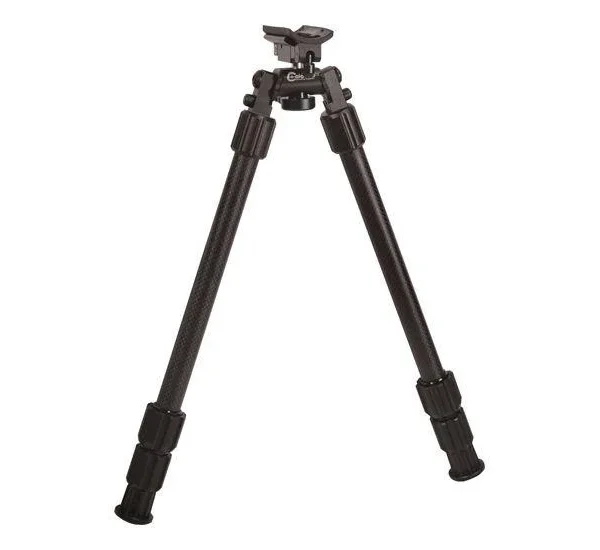 AOB Caldwell Accumax Carbon Fiber Premium Swivel Stud Bipod 13-30"