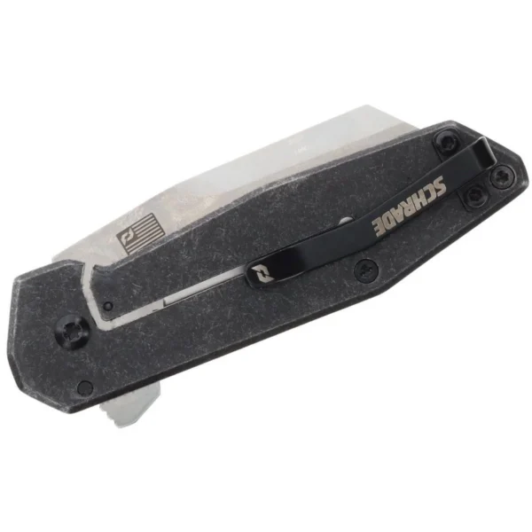 Battenfeld Knives Schrade Slyte Folder Knife 3" Blade Black