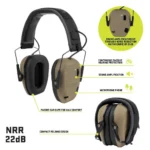 The Allen Company Inc. Allen ULTRX Bionic Electronic Earmuff 22dB FDE - alternate view 3