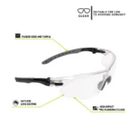 Allen Company ALLEN ULTRX KEEN SAFETY GLASS CLEAR - alternate view 3