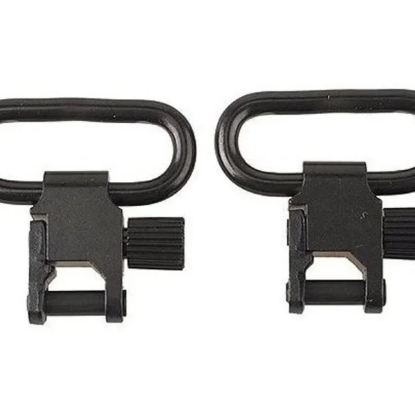 Uncle Mike's U/M SWIVELS QD SS BL 1.25"
