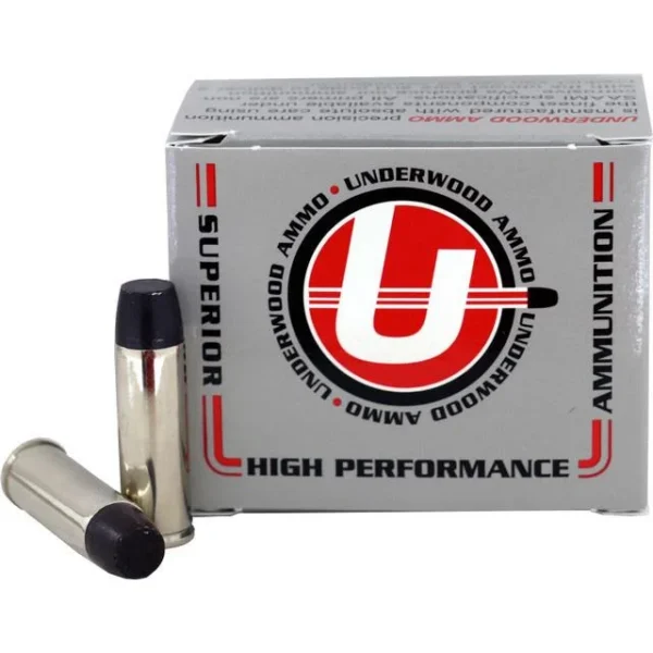 Underwood Ammo Lead Wide Long Nose Gas Check Handgun Ammuniton 41 Rem Mag 265gr SP 1350 fps20/ct-Will not work in Taurus