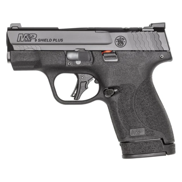 Smith & Wesson Inc. USED S&W M&P 9 Shield Plus OR TN Logo Handgun 9mm Luger 13rd Magazine 3.1" Barrel Night Sights No Safety
