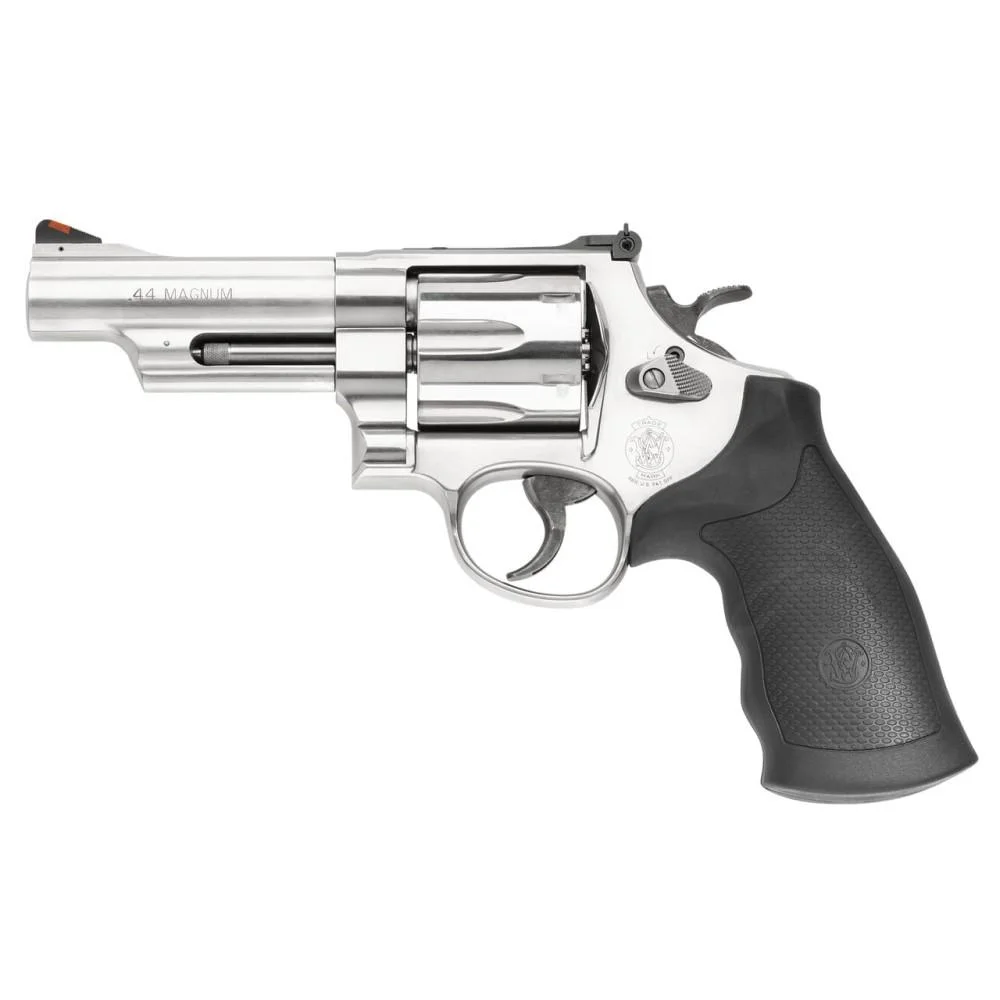 used-smith-wesson-629-44-mag-4in-primary Smith & Wesson Inc. USED Smith & Wesson N-Frame Model 629 Handgun .44 Mag 6rd Capacity 4" Barrel Silver with Black Grip