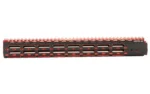 Leapers, Inc. - UTG UTG PRO M-LOK 15"SSLM 2TN RL BLK/RD - alternate view 3