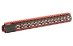 Leapers, Inc. - UTG UTG PRO M-LOK 15"SSLM 2TN RL BLK/RD