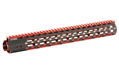 Leapers, Inc. - UTG UTG PRO M-LOK 15"SSLM 2TN RL BLK/RD
