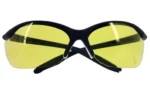 Westchester Protective Gear DBA PIP Global Safety Howard Leight UVEX Vapor II Shooting Glasses Anti-Fog Black with Amber Lens