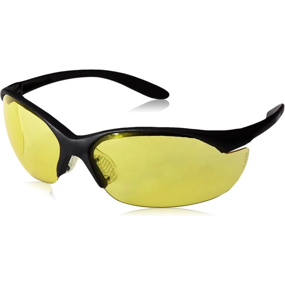 uvex-vapor-ii-anti-fog-shooting-glasses-primary Westchester Protective Gear DBA PIP Global Safety Howard Leight UVEX Vapor II Shooting Glasses Anti-Fog Black with Amber Lens