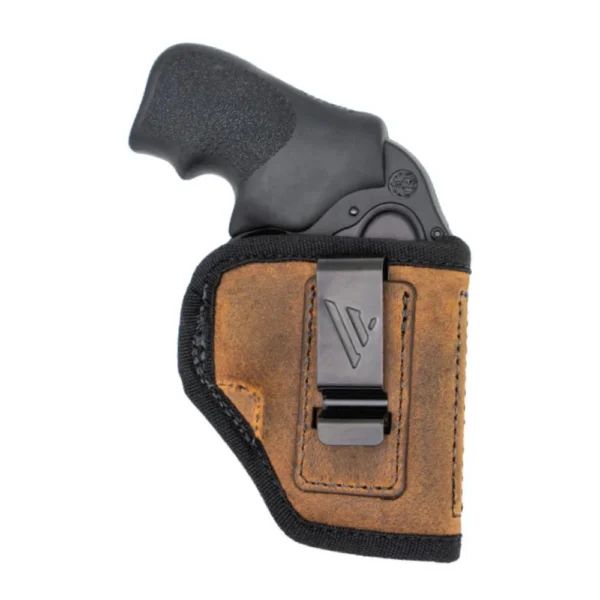 Sitzco, LLC (Versacarry) Versacarry IWB Revolver Holster for S&W J Frame Ruger LCR Brown/Black RH