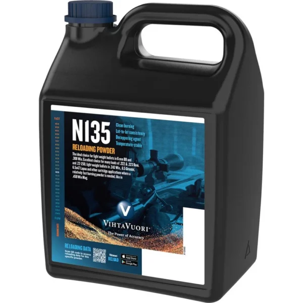 Vihtavuori N135 Rifle Powder - 8lbs
