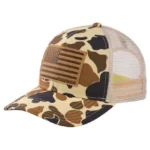 Browning Clothing Browning Company Cap Vintage Tan Camo One Size Fits Most
