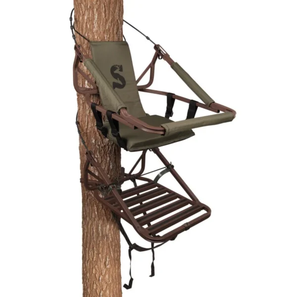 Summit Tree Stands Summit Viper Steel Treestand OD Green Brown