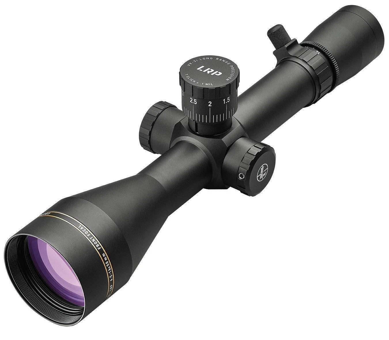 vx-3i-lrp-scope-4-5-14x50mm-30mm-side-focus-ffp-primary Leupold & Stevens Inc. BLEM VX-3i Scope LRP 4.5-14x50mm (30mm) Side Focus Matte FFP Impact-60 MOA