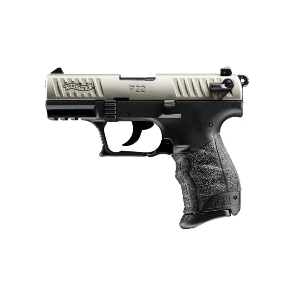 Walther P22 CA .22LR NICKEL 10RD 3.4"
