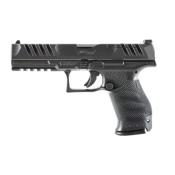 Walther Arms Walther Optic Ready Compact PDP Handgun 9mm Luger 15rd Magazines(2) 5" Barrel Black