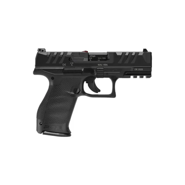 Walther Arms Walther PDP Compact Handgun 9mm Luger 10rd Magazines (2) 4" Barrel Black CA Compliant