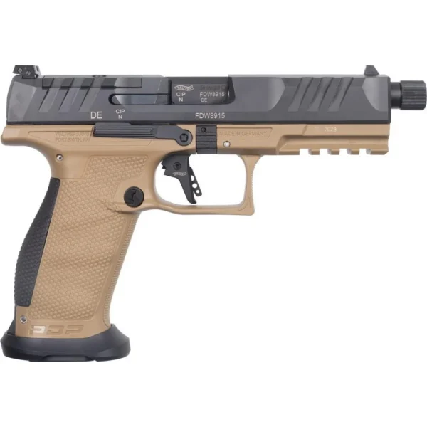 Walther WAL PDP PRO 9MM 5.1" 18RD FDE OR TB