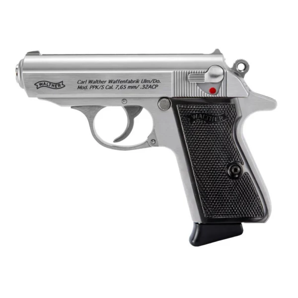 Walther Arms Walther PPK/S Handgun .32 ACP 7rd Magazine 3.3" Barrel Stainless