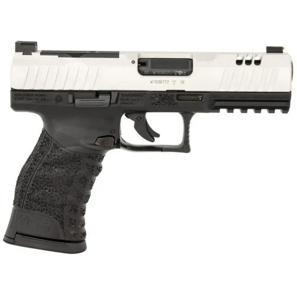 Walther Arms Walther WMP Handgun .22 WMR 15rd Magazine(2) 4.5" Barrel Silver Slide Black Grip
