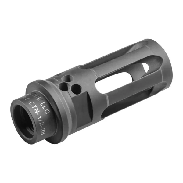 Surefire Llc Surefire Warcomp Closed-Tine Flash Hider Suppressor Adaptor 5.56mm 1/2-28 Thread