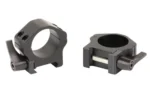 WARNE MAXIMA 1" HRZ QD LOW RINGS BLK - alternate view 2