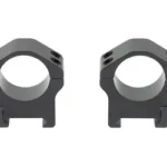 WARNE MAXIMA 1" HRZ QD MED RINGS BLK