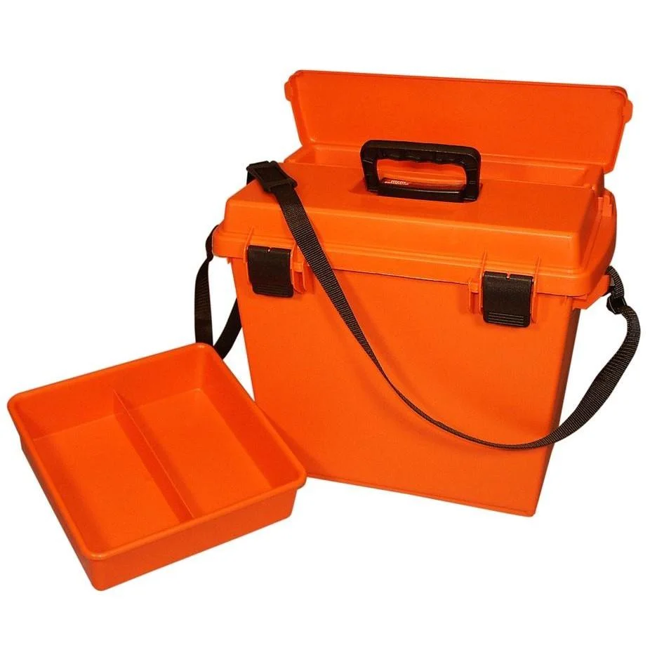 water-resistant-utility-dry-box-primary Mtm Molded Products Company MTM 18.5" x 13" x 15.25" Sportsmen's Plus Utility Dry Box Orange