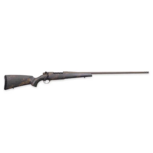 Weatherby Mark V Backcountry 2.0 Rifle .240 Wby Mag 5rd Magazine 24" 1/2x28 Threaded Barrel with 2" Muzzle Brake Green and