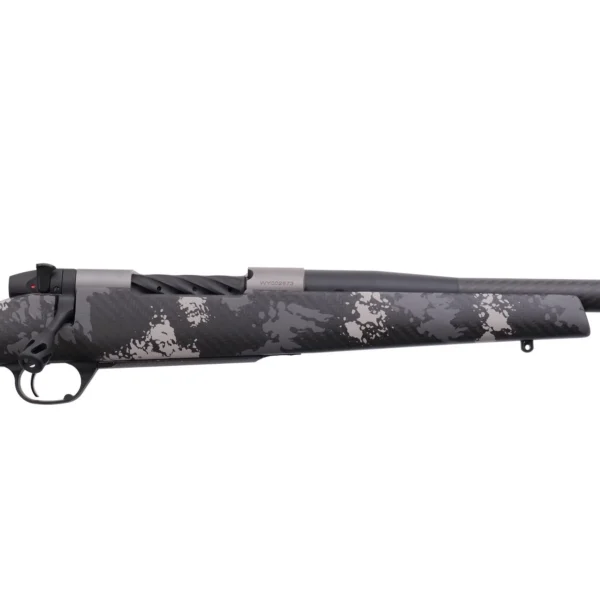 Weatherby Ammunition Weatherby Mark V Backcountry 2.0 Ti Carbon 300 Wby. Mag Rifle 3rd Magazine 26" Barrel Grey and White
