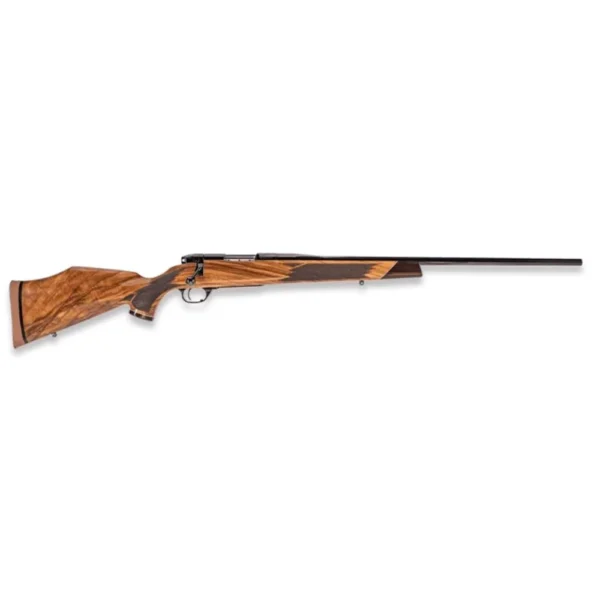 Weatherby Mark V Deluxe Varmintmaster Rifle .22 Creedmoor 24" Threaded Barrel Walnut