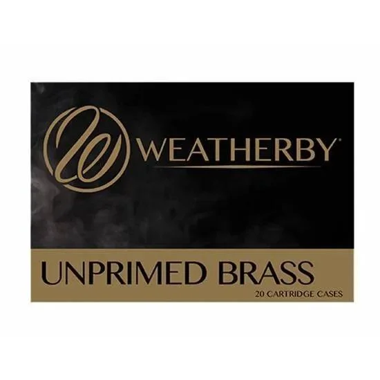 Weatherby Ammunition Weatherby Unprimed Brass 6.5 WBY RPM 20/ct