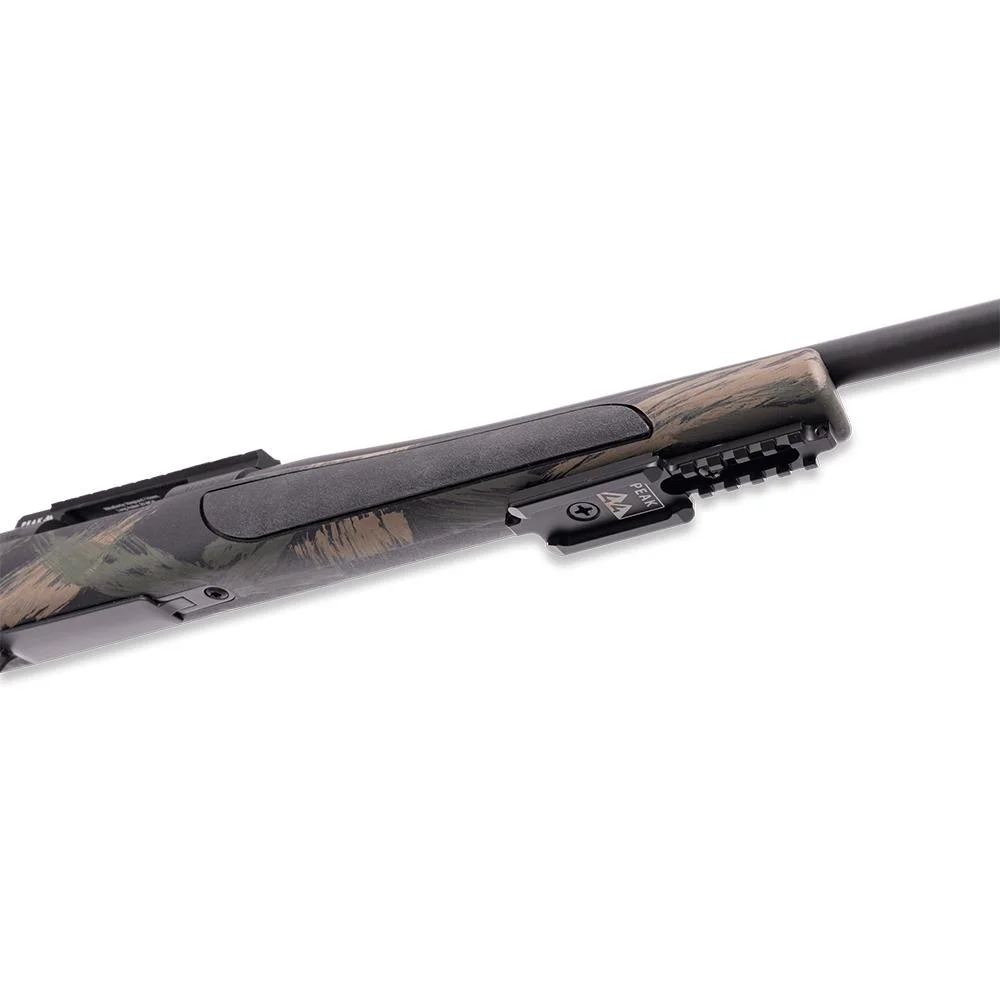 weatherby-vanguard-black-hills-rifle-308-primary Weatherby Vanguard Black Hills Rifle .308 Win 4rd Magazine 22" 1/2x28 Threaded Barrel with 2" Muzzle Brake Black with Green