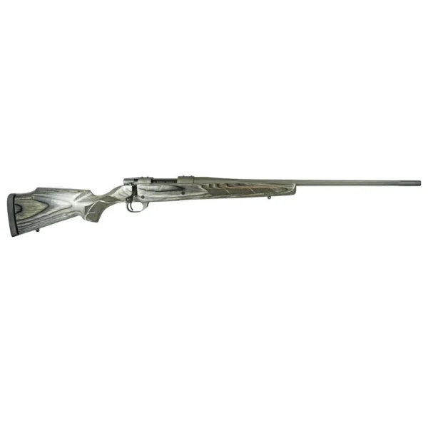 Weatherby Ammunition Weatherby Vanguard Sporter Stock Rifle 6.5 Creedmoor 4rd Magazine 24" Tactical Gray Fluted Barrel Pepper