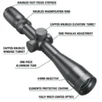 EXCLUSIVE Weaver Classic Series Rifle Scope 4-16x44mm 30mm SFP Ballistic-X Non Illum. Matte Black