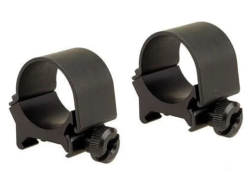 Weaver Detachable Top Mount Aluminum Scope Rings 1" Medium - Matte