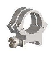 Weaver Quad Lock Detachable Scope Rings 1" Medium - Silver