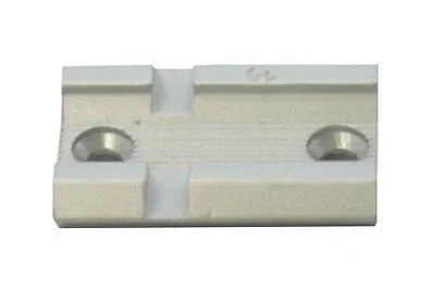 weaver-silver-aluminum-scope-base-primary-1 Weaver Standard Top Mount Aluminum Scope Base - Silver - #46S - Winchester & More