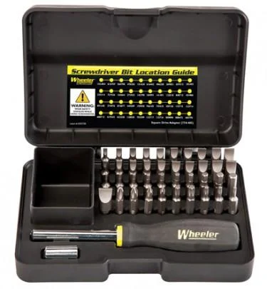 AOB Wheeler Engineering 43-Piece Professional Gunsmithing Screwdriver Set