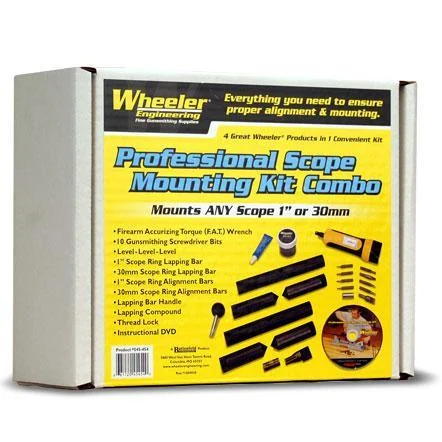 AOB Wheeler Enginerring Scope Mounting Kit Combo 1" & 30mm