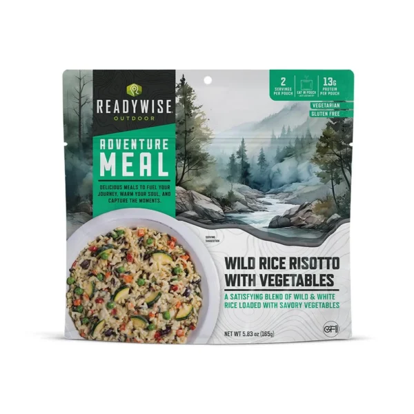 ReadyWise Company Readywise Wild Rice Risotto Single Pack