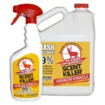 Wildlife Research Center Wildlife Scent Killer Super Charged Gallon and 24 oz Spray Bottle Combo
