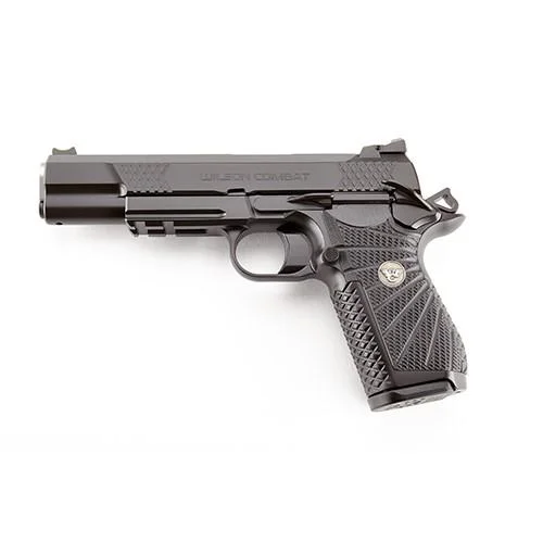 Wilson Combat EDC X9L Double-Stack Full-Size Handgun 9mm Luger 15rd Magazines (2) 5" Barrel Black Lightrail Frame