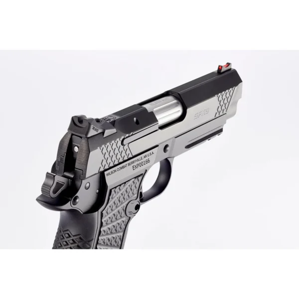 Wilson Combat SFX9 Double-Stack Compact Handgun 9mm Luger 15rd Magazines (2) 4" Barrel Black Lightrail Frame Ambidextrous